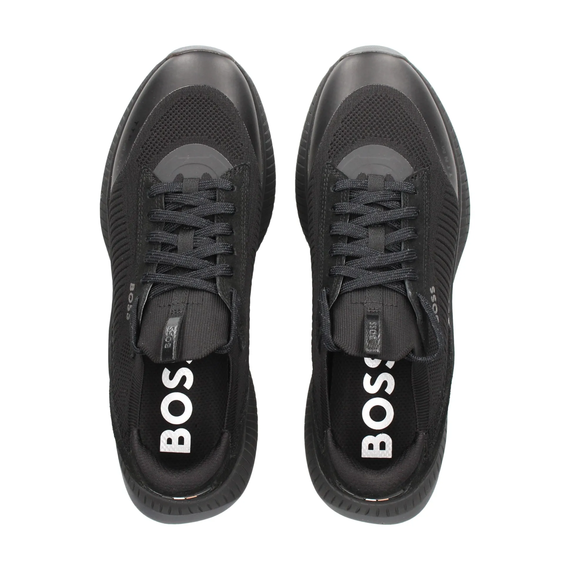 BOSS Zapatillas de Hombre TTNM EVO_Slon_knrsd 002 NEGRO