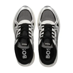 BOSS Zapatillas de Hombre Owen_Runn_memt 041 SILVER