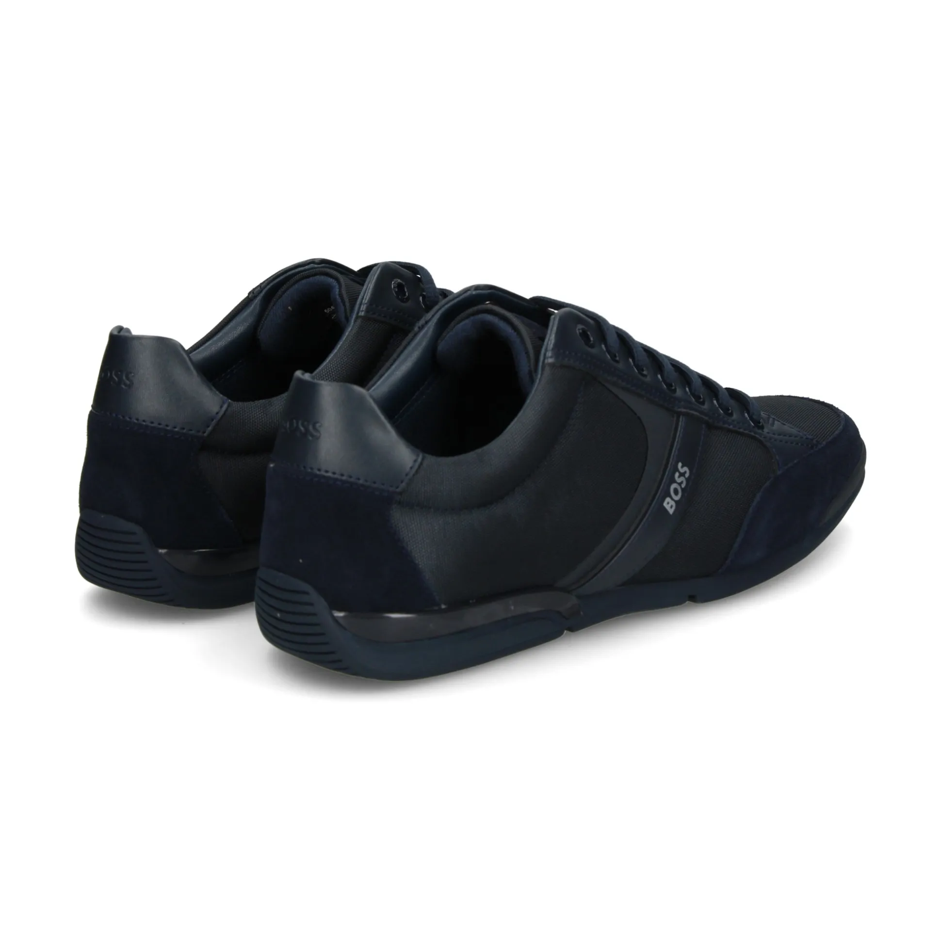BOSS Zapatillas de Hombre Saturn_Lowp_lux4 A 401 DARK BLUE