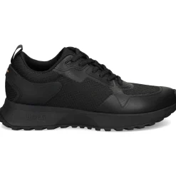 BOSS Zapatillas de Hombre Jonah_Runn_meth 009 NEGRO