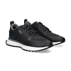 BOSS Zapatillas de Hombre Jonah_Runn_meth 402-Dark Blue
