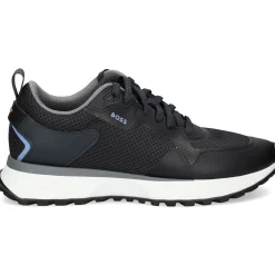 BOSS Zapatillas de Hombre Jonah_Runn_meth 402-Dark Blue