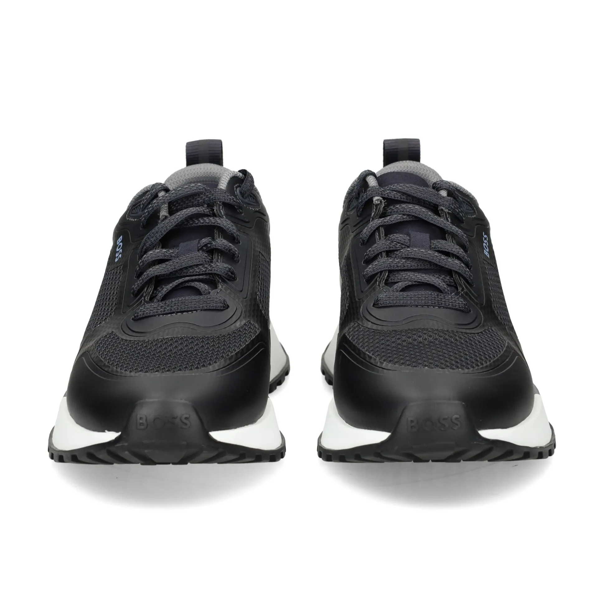 BOSS Zapatillas de Hombre Jonah_Runn_meth 402-Dark Blue