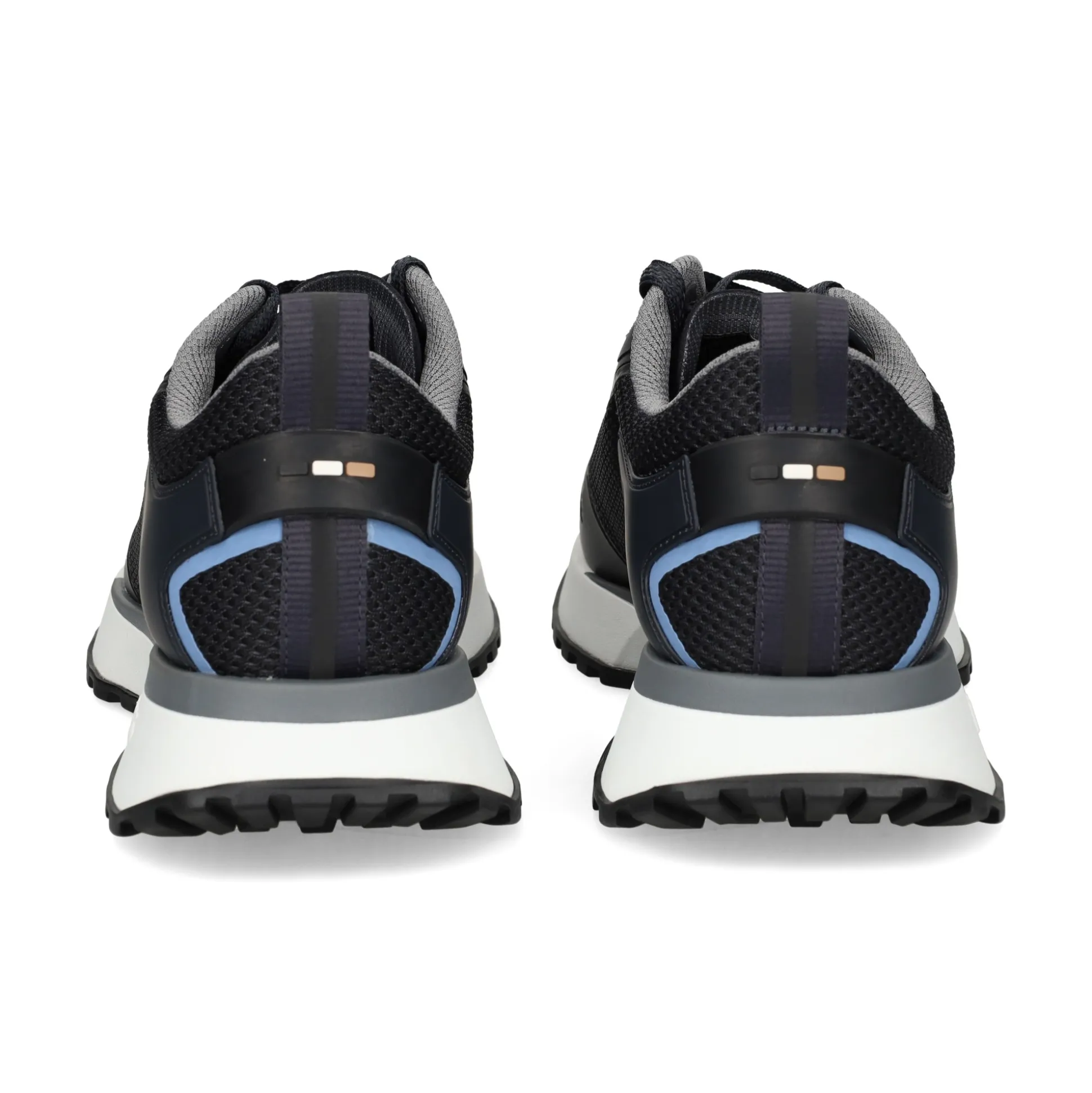 BOSS Zapatillas de Hombre Jonah_Runn_meth 402-Dark Blue