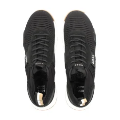 BOSS Zapatillas de Hombre Titanium_Runn_knst_N 014 Charcoal