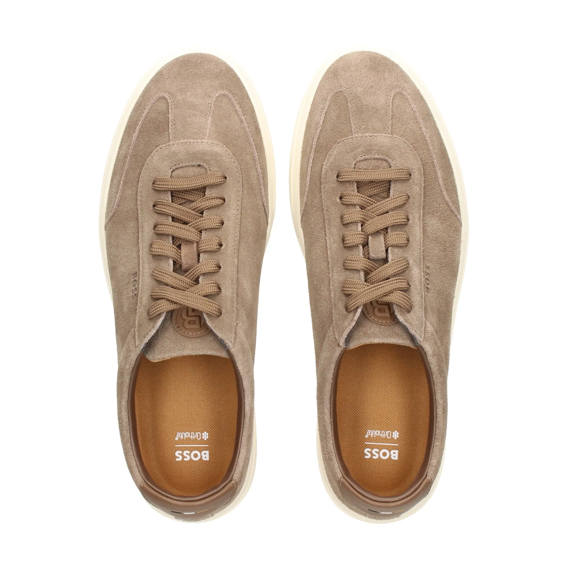 BOSS Zapatillas de Hombre Kieran_Tenn_sdoBB 261 Medium Beig