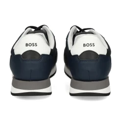 BOSS Zapatillas de Hombre Kai_Runn_nyrb 401-Dark Blue