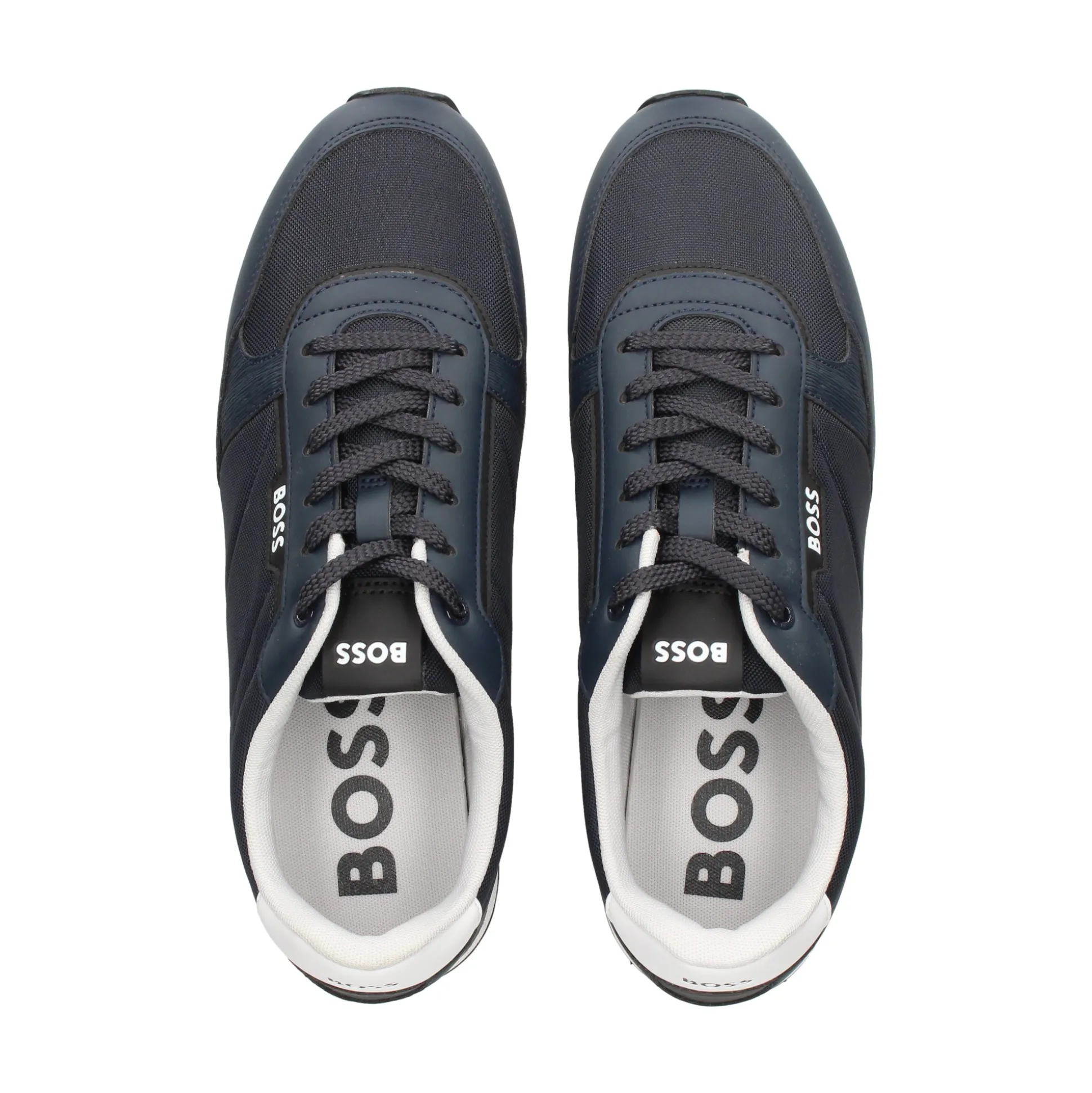 BOSS Zapatillas de Hombre Kai_Runn_nyrb 401-Dark Blue