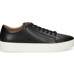 BOSS Zapatillas de Hombre Gary_Tenn_nalu_N 001 NEGRO