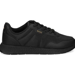 BOSS Zapatillas de Hombre Titanium_Runn_nypuN 005 BLACK