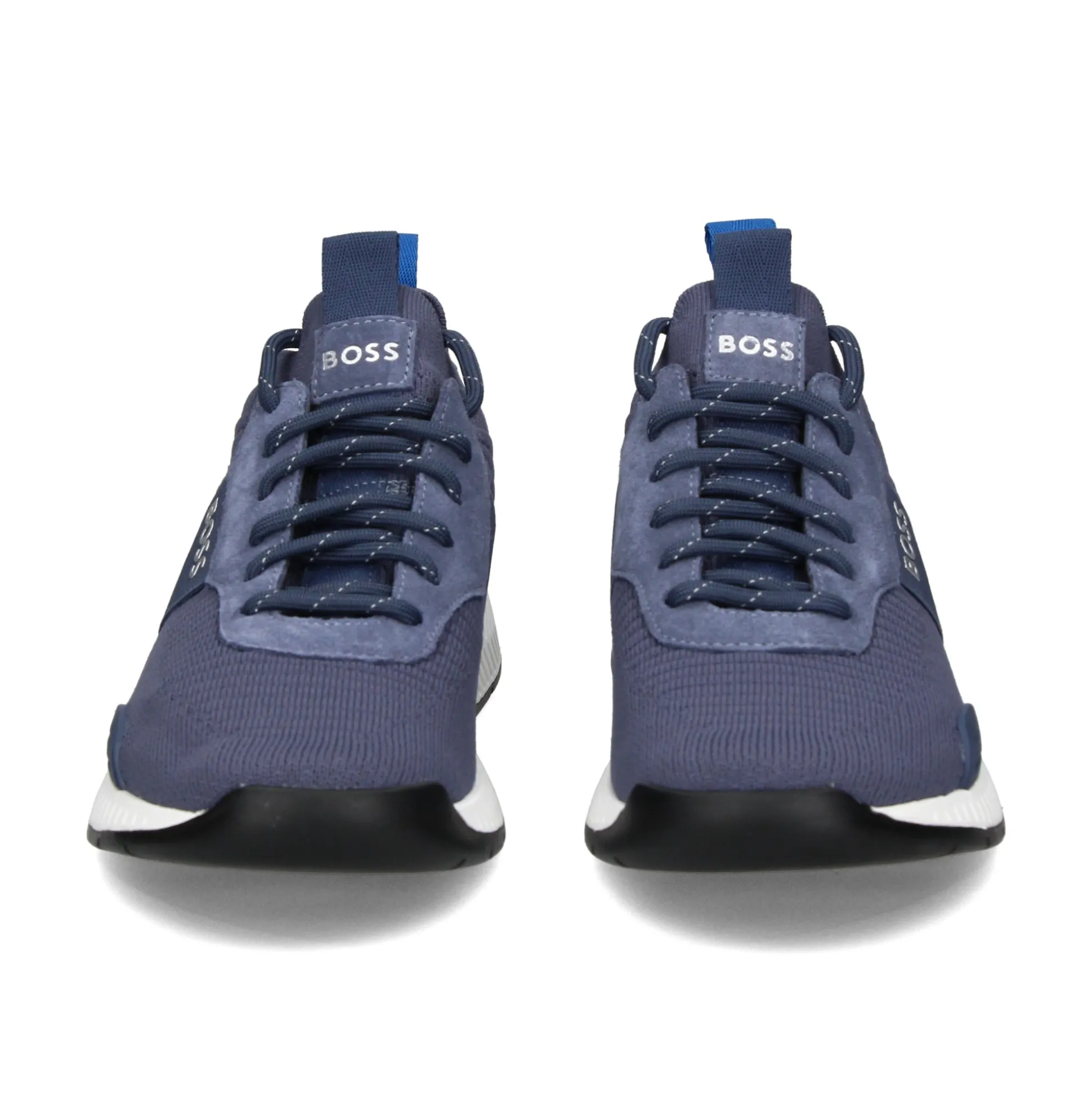 BOSS Zapatillas de Hombre Titanium_Runn_knst 413 Navy
