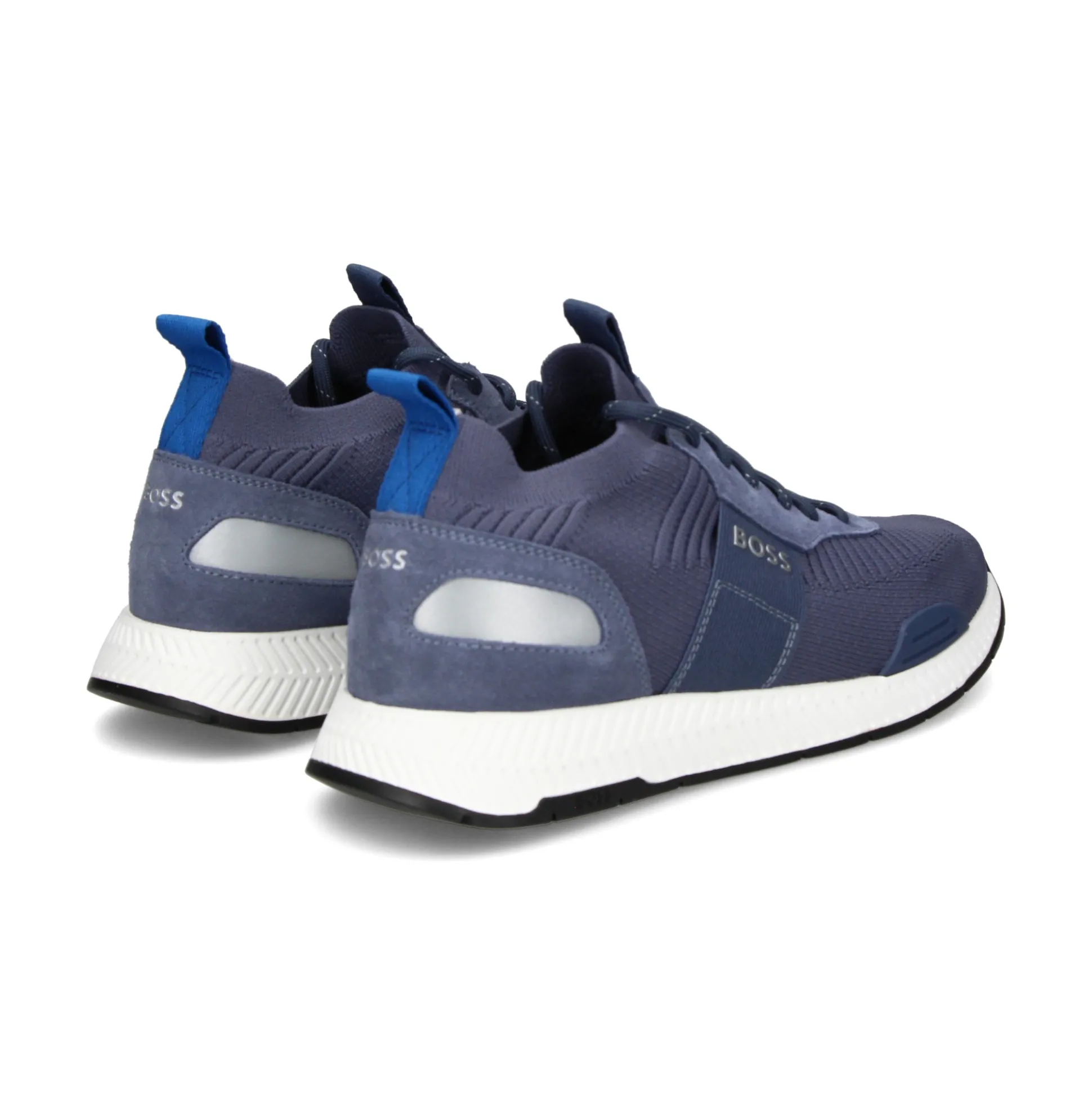 BOSS Zapatillas de Hombre Titanium_Runn_knst 413 Navy