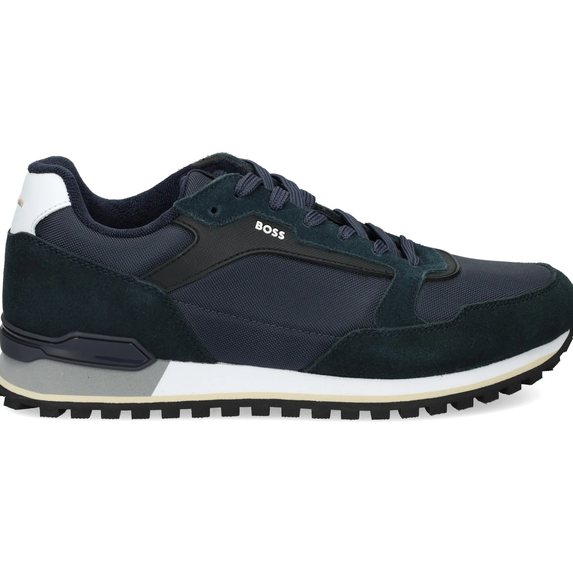 BOSS Zapatillas de Hombre Parkour-L_Runn_sdnyt 401 DARK BLUE
