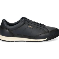 BOSS Zapatillas de Hombre Nitan_Lowp_bu 401 DARK BLUE