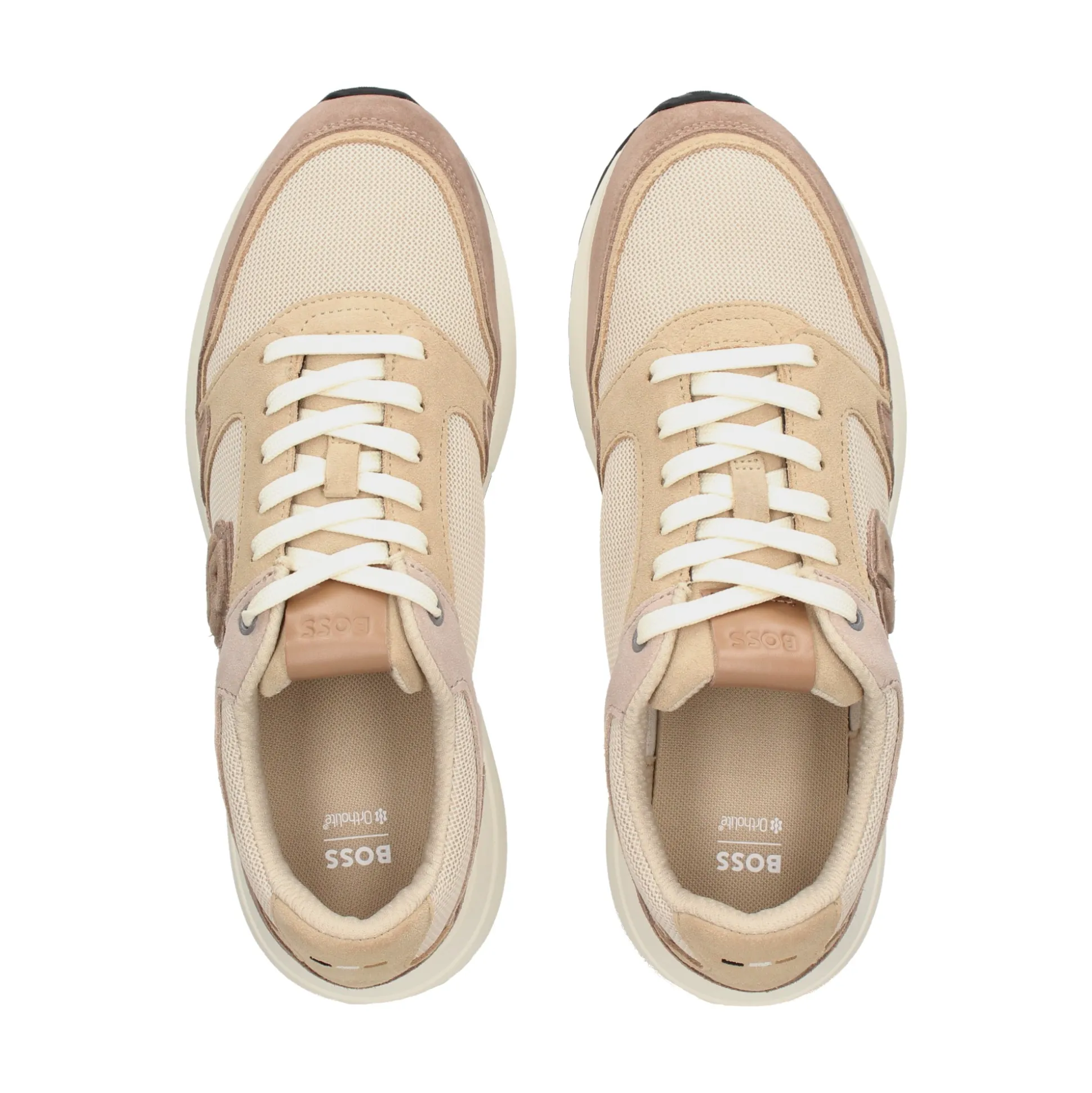 BOSS Zapatillas de Hombre Vinston_Runn_sdmeBB 1027484 280 OPEN BEIGE