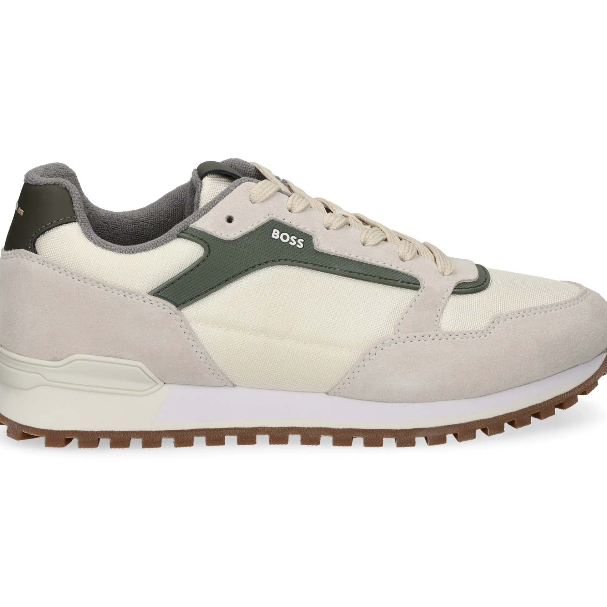 BOSS Zapatillas de Hombre Parkour-L_Runn_sdnyt 273 Light Beige