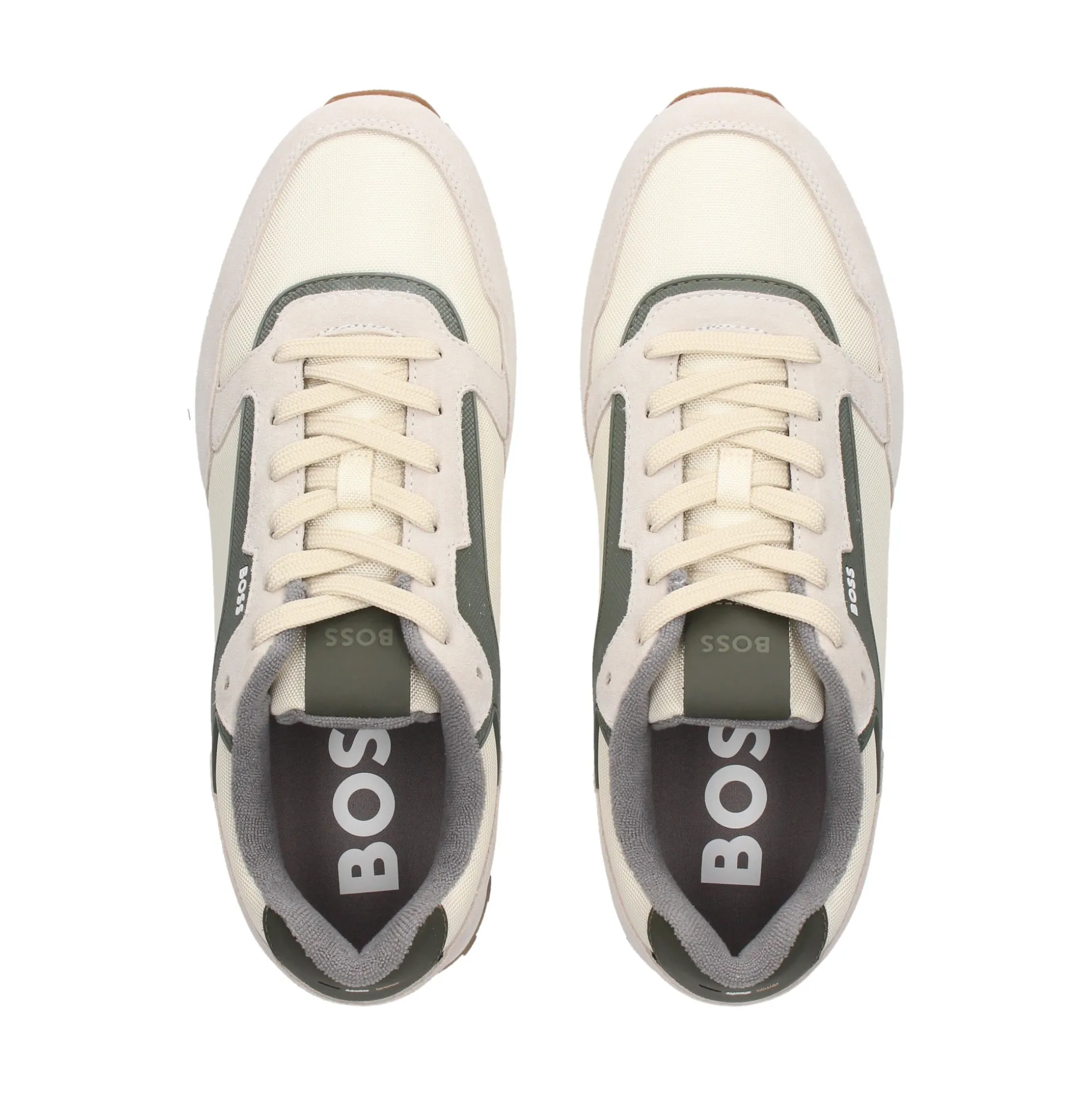 BOSS Zapatillas de Hombre Parkour-L_Runn_sdnyt 273 Light Beige