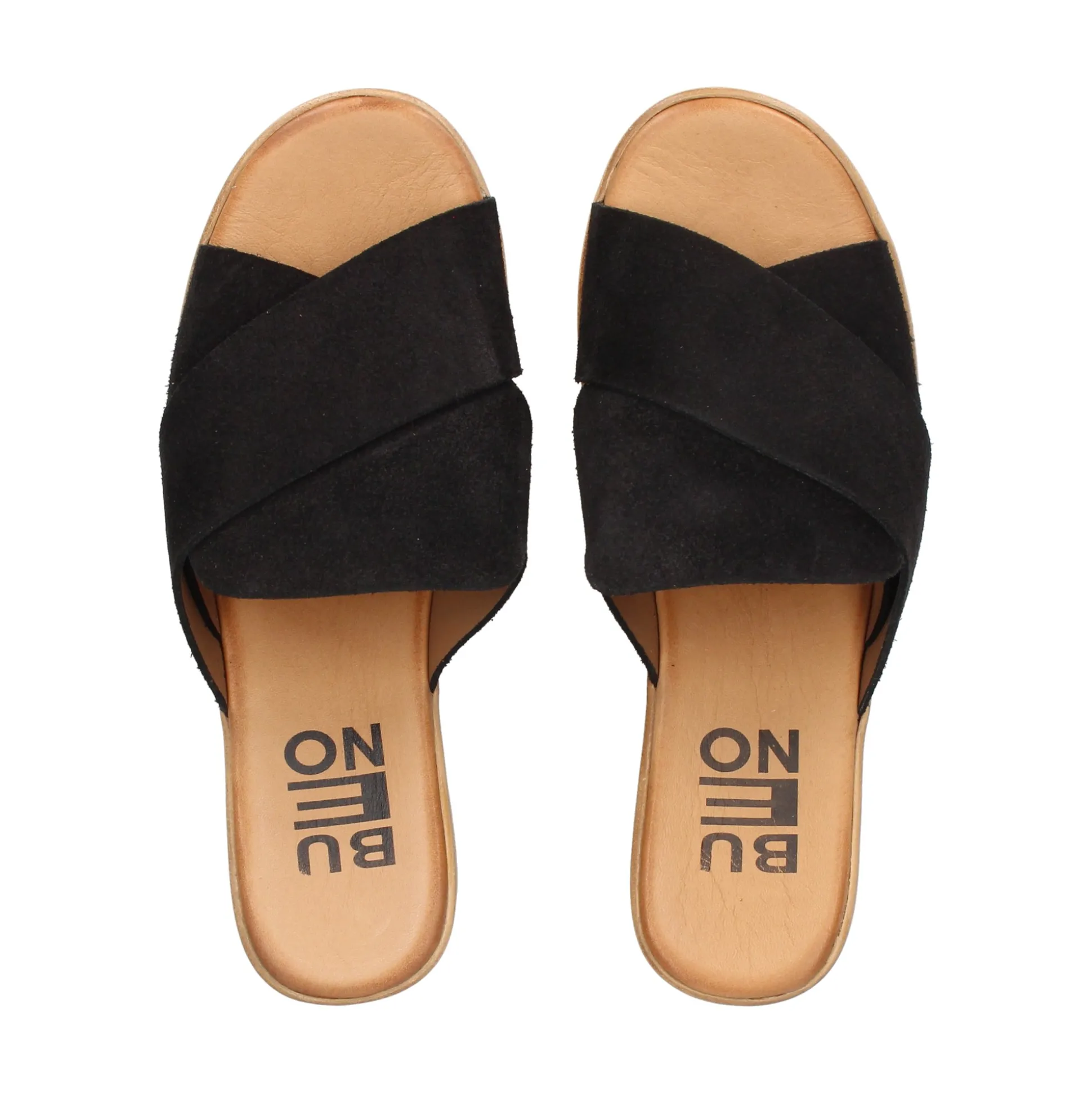 BUENO Sandalias con plataforma de Mujer WA4703 NEGRO