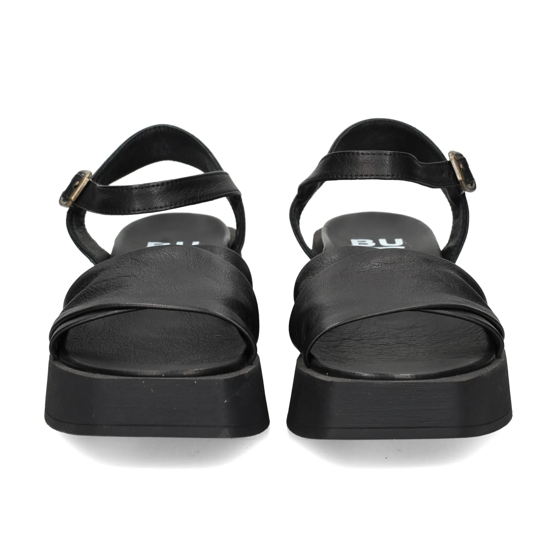 BUENO Sandalias con plataforma de Mujer WY5909 NEGRO