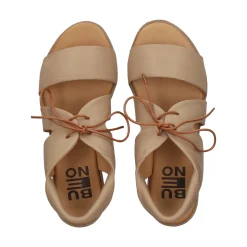 BUENO Sandalias planas de Mujer WQ2000 MOUTON
