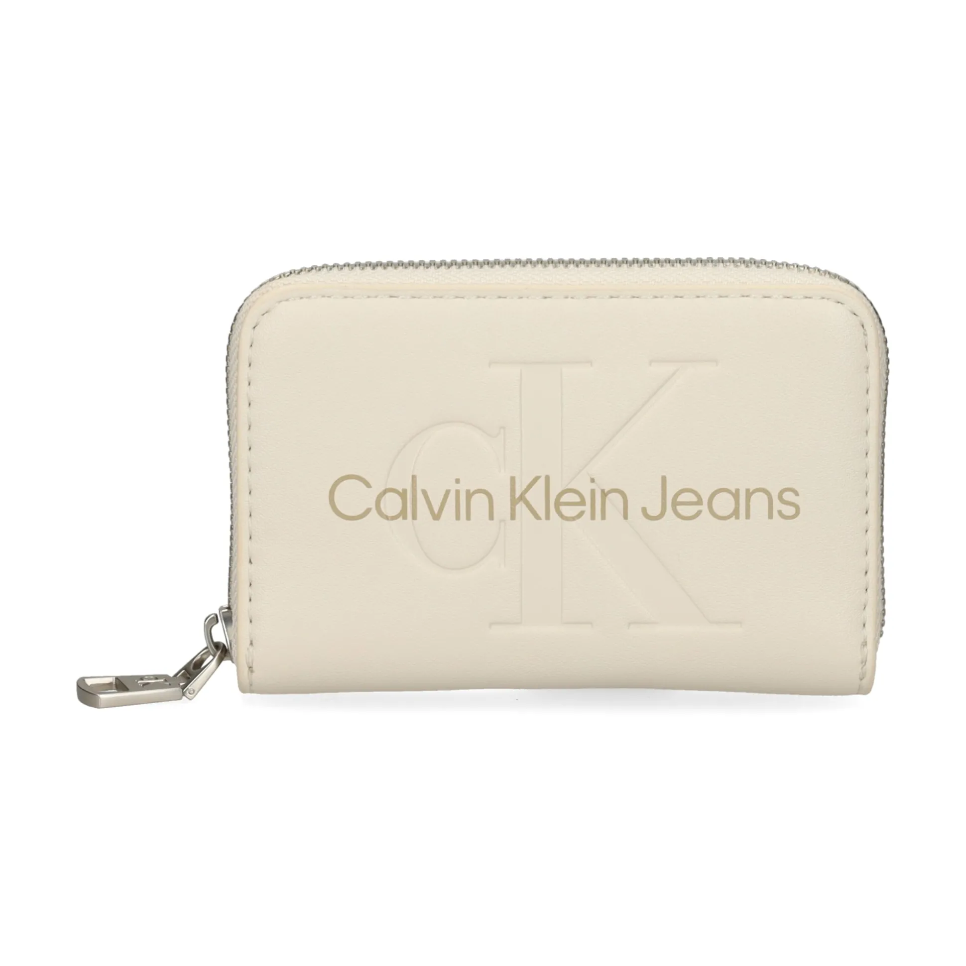 CALVIN KLEIN Billeteras K60K612255 ACF EGGSHELL