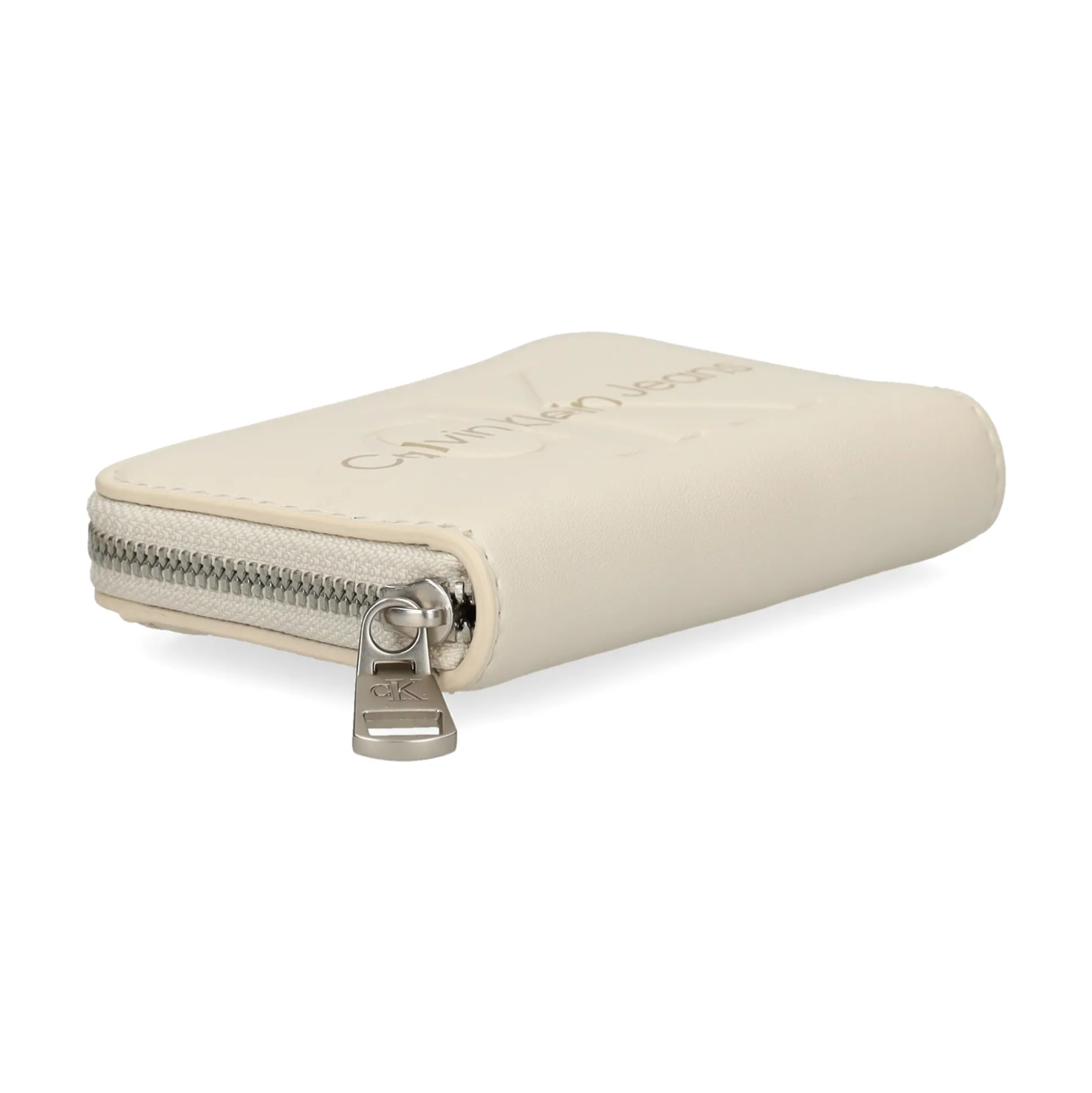 CALVIN KLEIN Billeteras K60K612255 ACF EGGSHELL