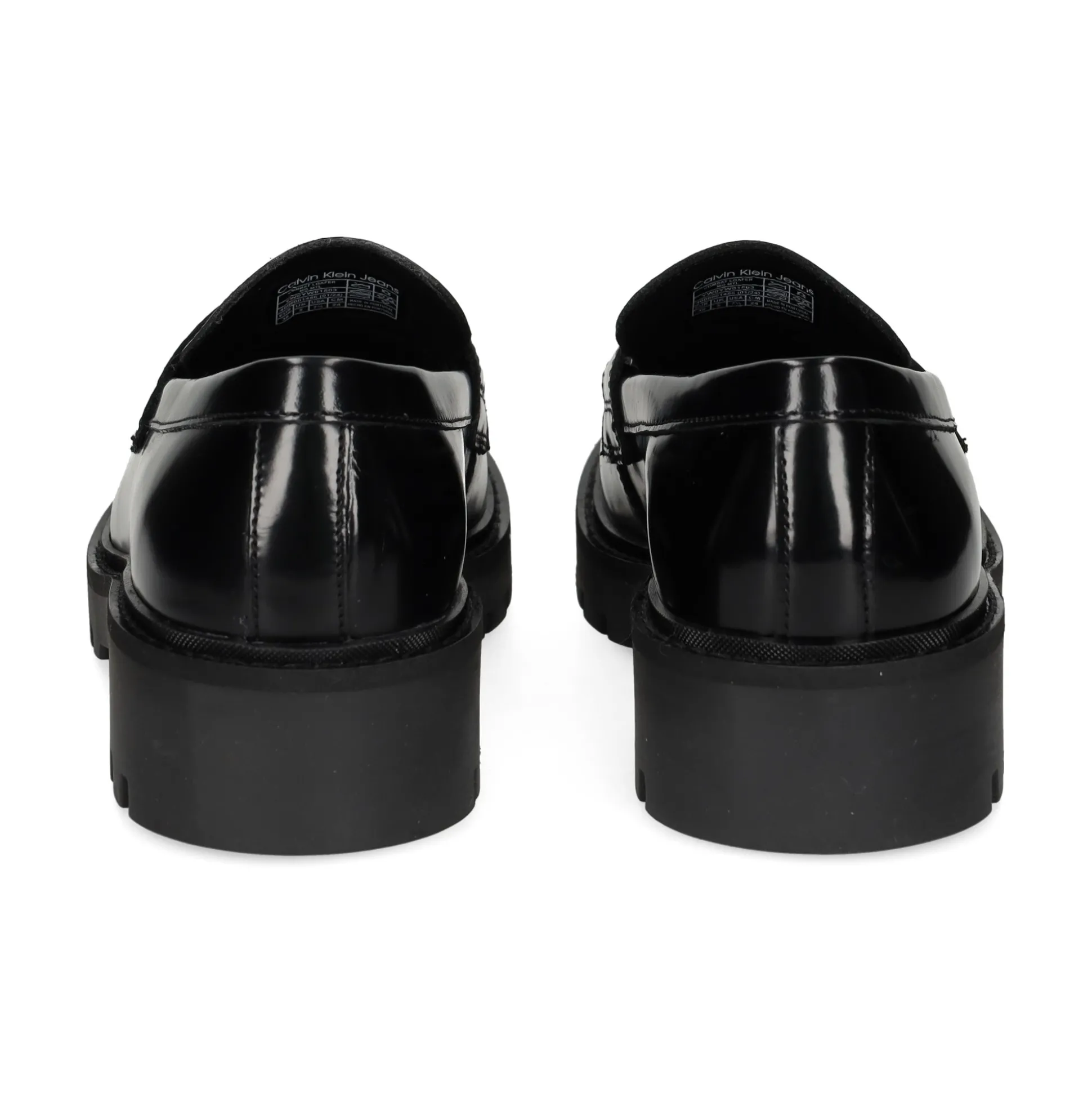 CALVIN KLEIN Mocasines de Mujer YW0YW01503 0GT TRIPLE BLAC