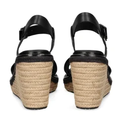 CALVIN KLEIN Sandalias cuña de Mujer HW0HW02050 BEH BLACK