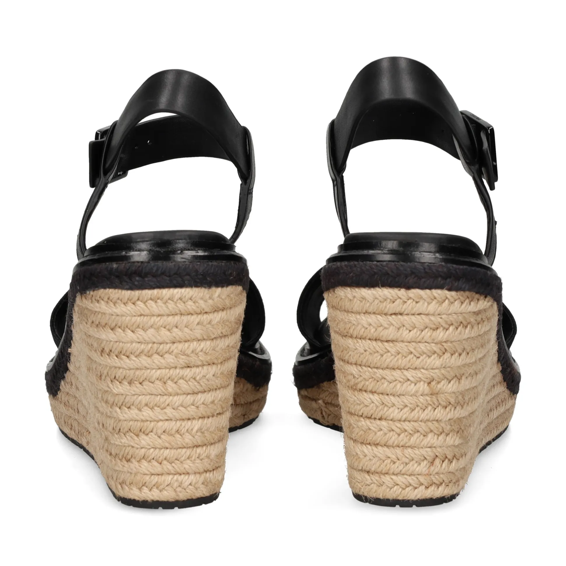 CALVIN KLEIN Sandalias cuña de Mujer HW0HW02050 BEH BLACK