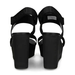 CALVIN KLEIN Sandalias cuña de Mujer YW0YW00959 BLACK - BDS
