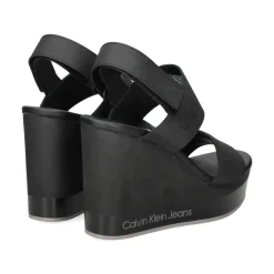 CALVIN KLEIN Sandalias cuña de Mujer YW0YW01360 0GO BLACK