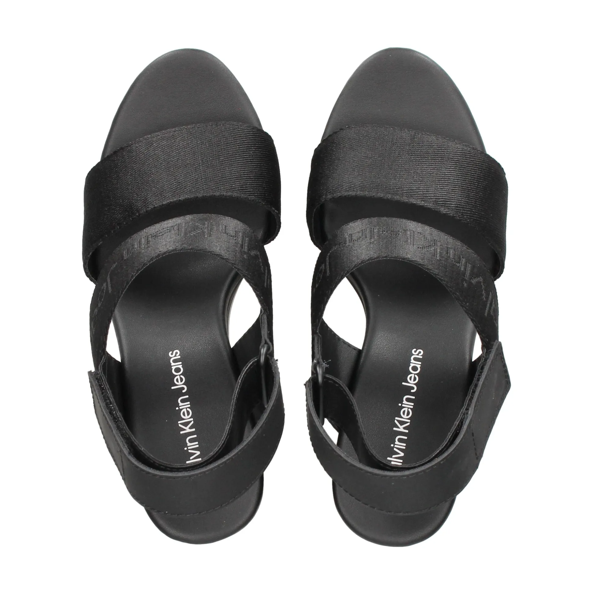 CALVIN KLEIN Sandalias cuña de Mujer YW0YW01360 0GO BLACK
