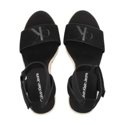 CALVIN KLEIN Sandalias cuña de Mujer YW0YW01026 BEH BLACK