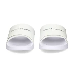 CALVIN KLEIN Sandalias planas de Mujer YM0YM00361 WHITE - YBR