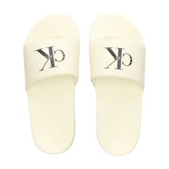 CALVIN KLEIN Sandalias planas de Mujer YW0YW01967 AD6 MAIZ DULCE