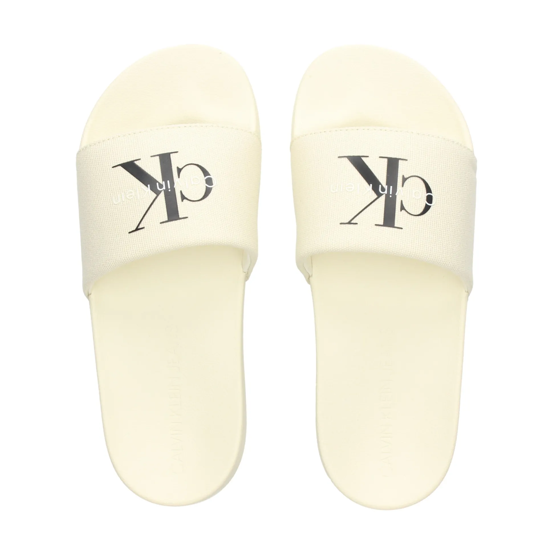 CALVIN KLEIN Sandalias planas de Mujer YW0YW01967 AD6 MAIZ DULCE