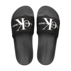 CALVIN KLEIN Sandalias planas de Mujer YW0YW00103 BDS BLACK/BRIGH