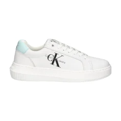 CALVIN KLEIN Zapatillas de Mujer YW0YW00823 WHITE/GREE-OLF