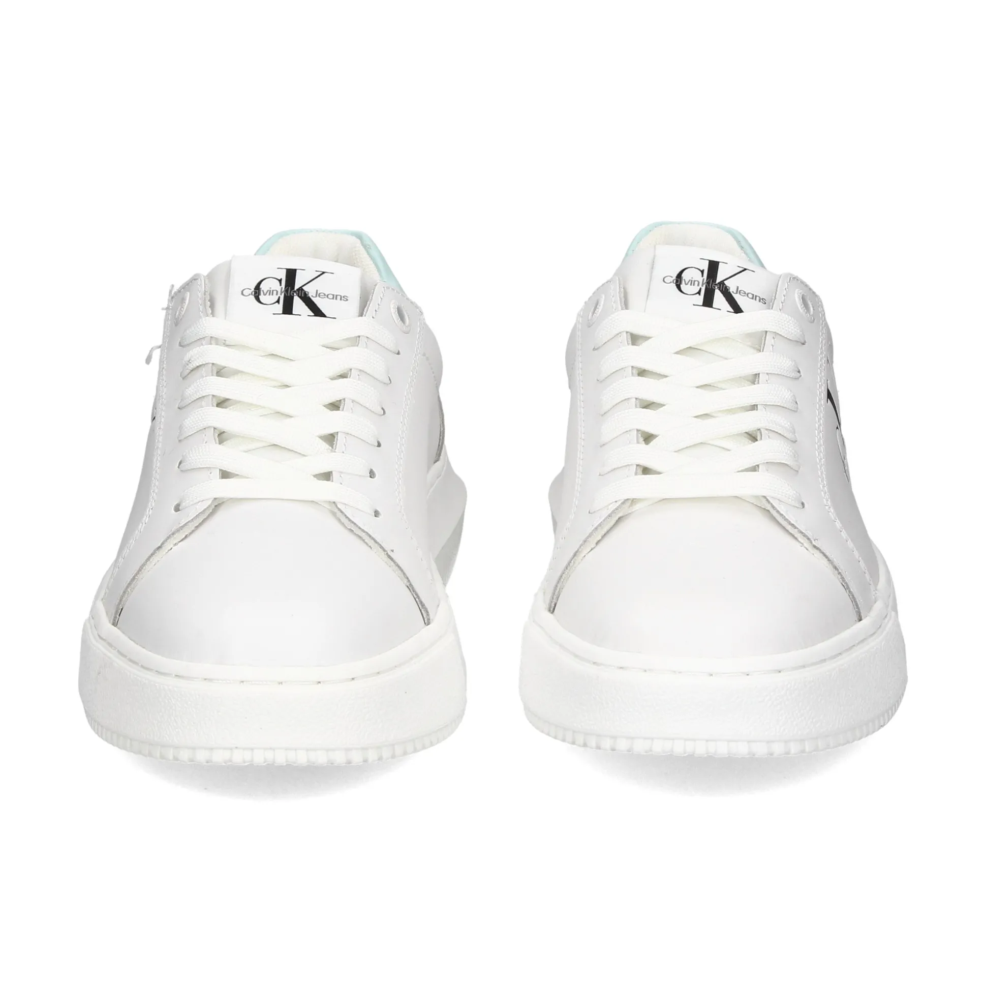 CALVIN KLEIN Zapatillas de Mujer YW0YW00823 WHITE/GREE-OLF