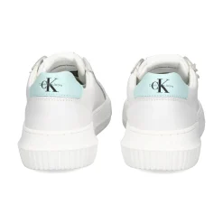 CALVIN KLEIN Zapatillas de Mujer YW0YW00823 WHITE/GREE-OLF