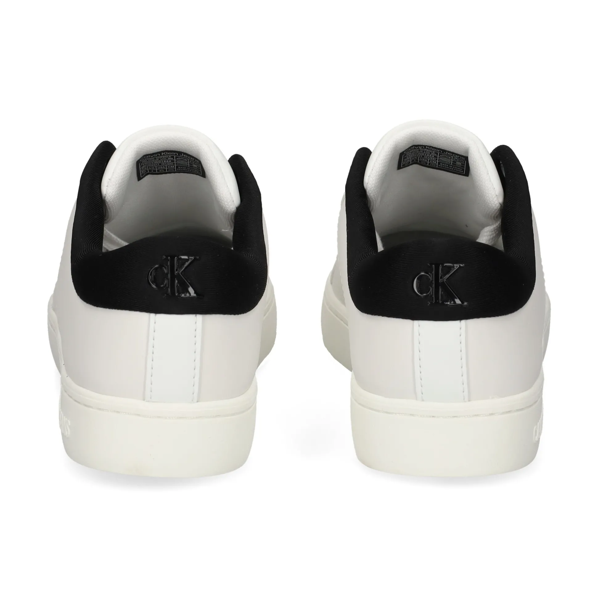 CALVIN KLEIN Zapatillas de Mujer YW0YW01444 0GM WHITE/BLACK