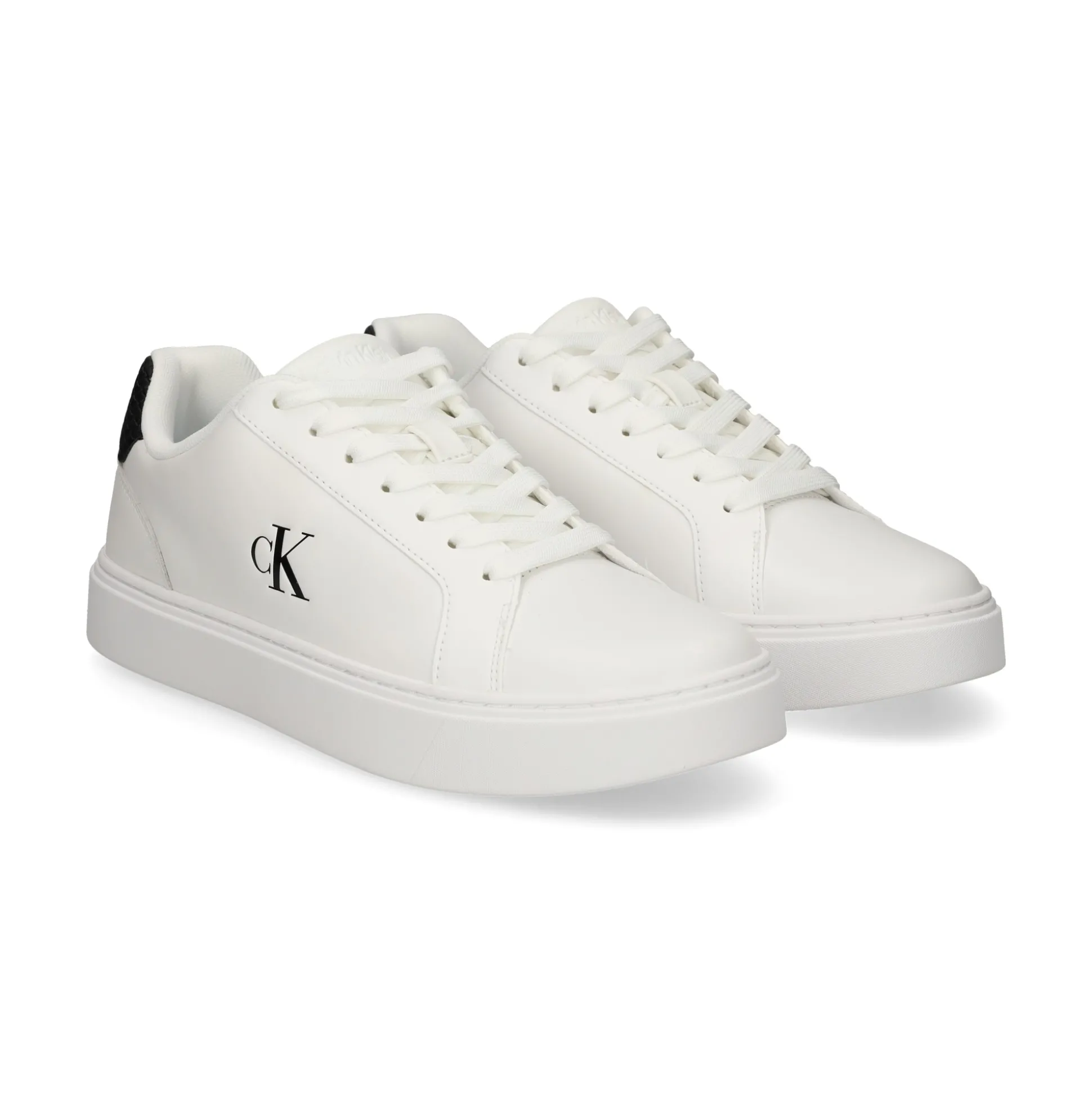 CALVIN KLEIN Zapatillas de Mujer YM0YM01447 01W WHITE/BLACK
