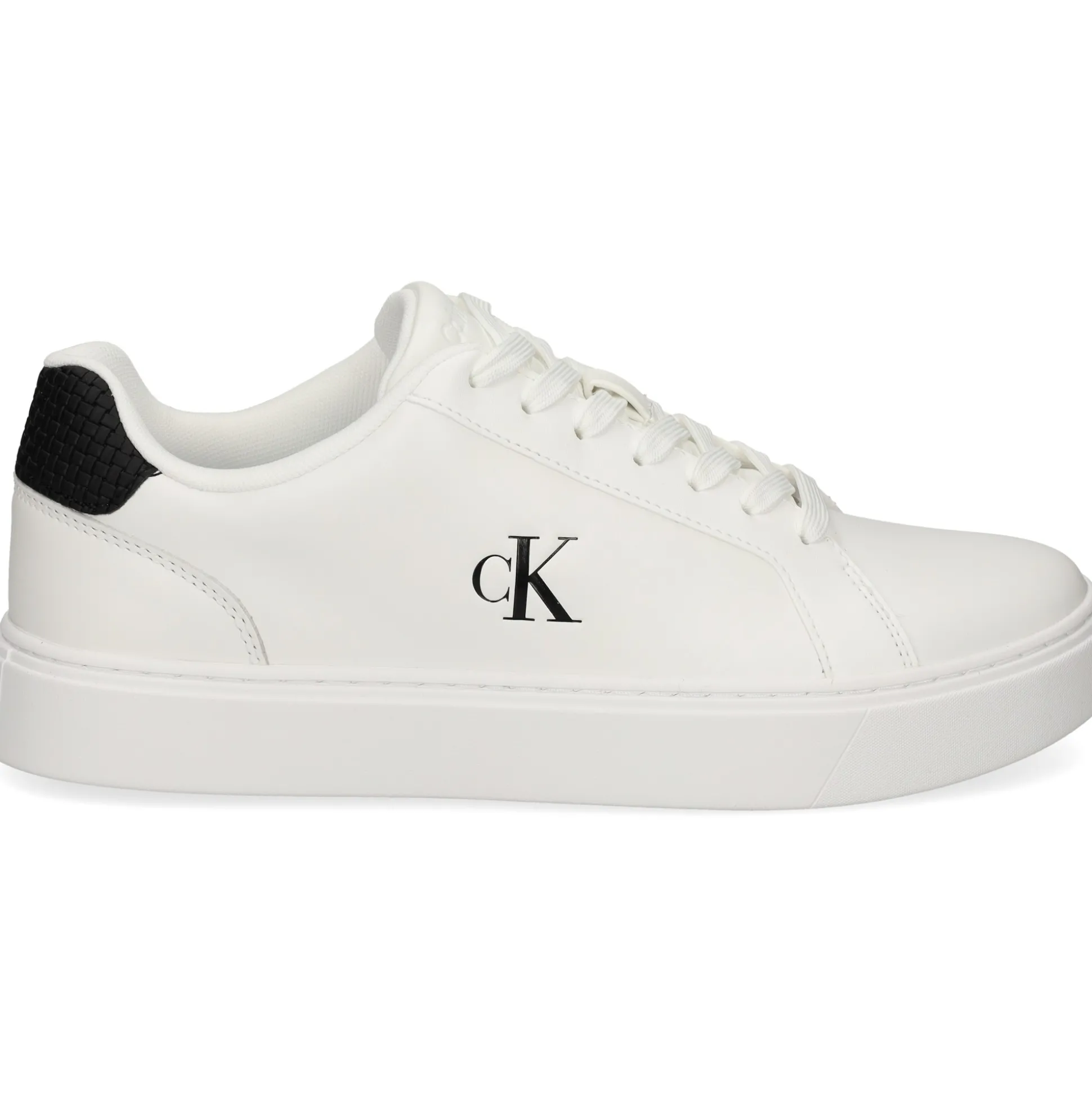 CALVIN KLEIN Zapatillas de Mujer YM0YM01447 01W WHITE/BLACK