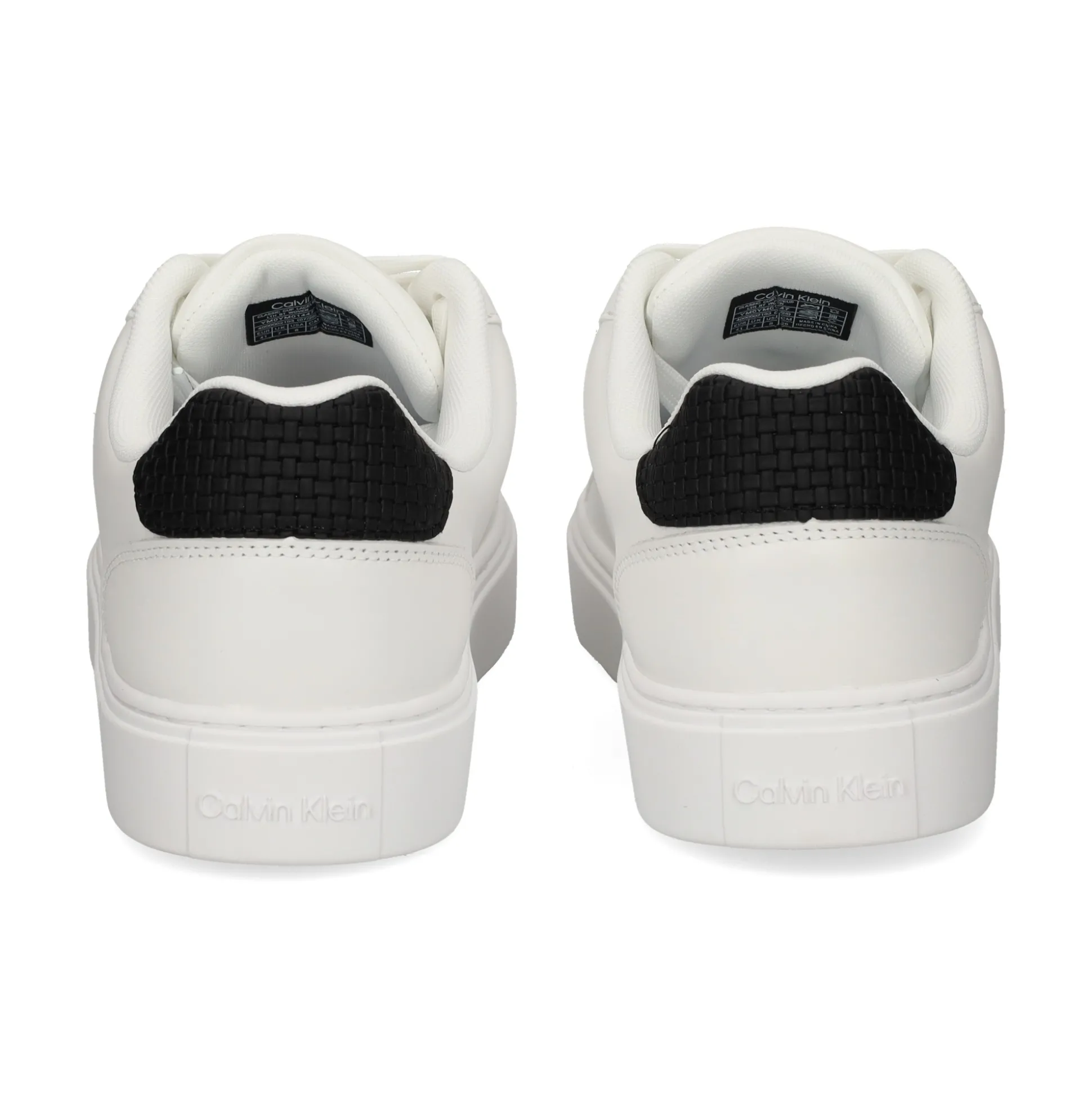 CALVIN KLEIN Zapatillas de Mujer YM0YM01447 01W WHITE/BLACK