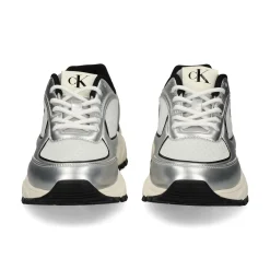 CALVIN KLEIN Zapatillas de Mujer YW0YW02063 0IX SIL/BLK/WHI