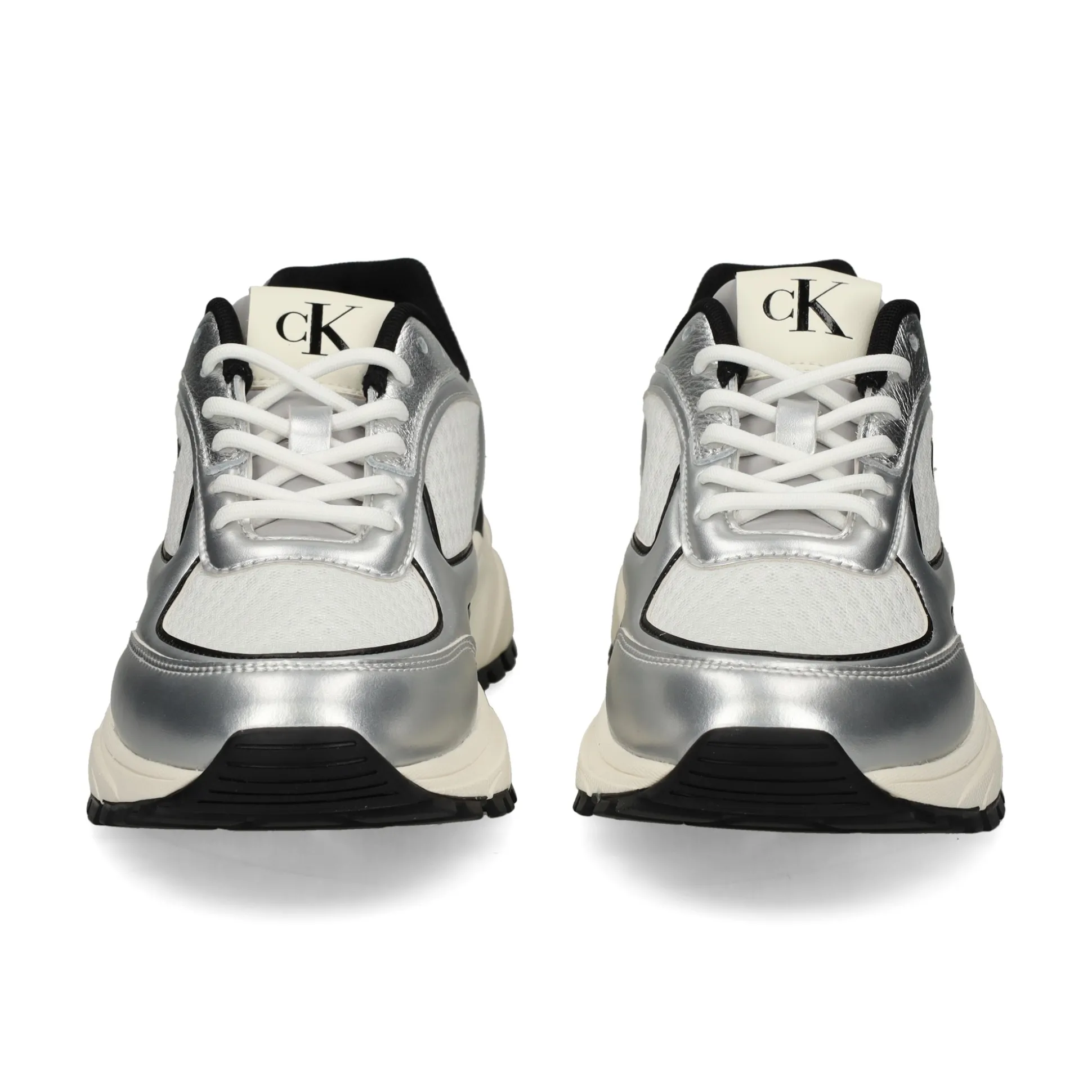 CALVIN KLEIN Zapatillas de Mujer YW0YW02063 0IX SIL/BLK/WHI