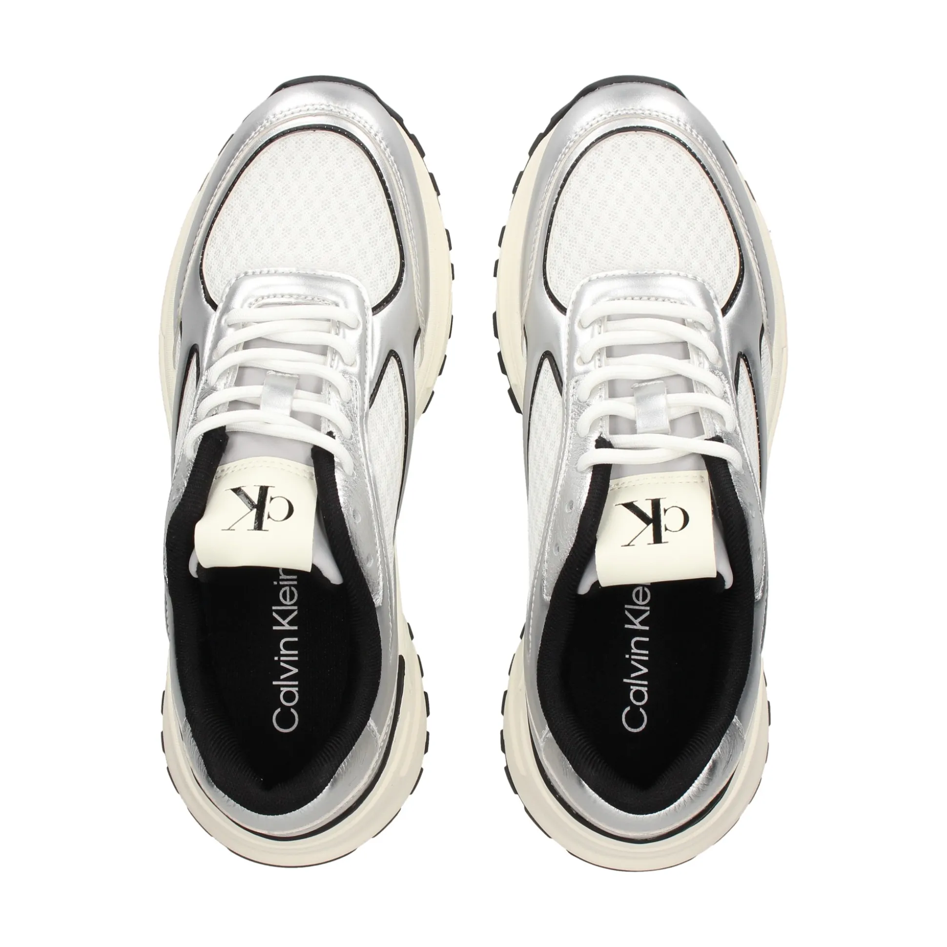CALVIN KLEIN Zapatillas de Mujer YW0YW02063 0IX SIL/BLK/WHI