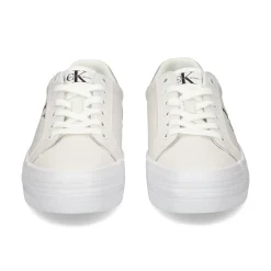 CALVIN KLEIN Zapatillas de Mujer YW0YW01474 0K9 WHITE/SILVE