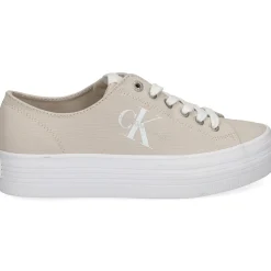 CALVIN KLEIN Zapatillas de Mujer YW0YW01030 0F4 EGGSHELL/BR