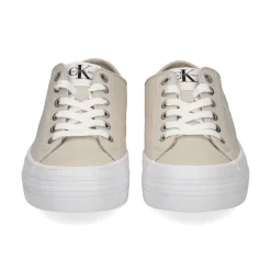 CALVIN KLEIN Zapatillas de Mujer YW0YW01030 0F4 EGGSHELL/BR